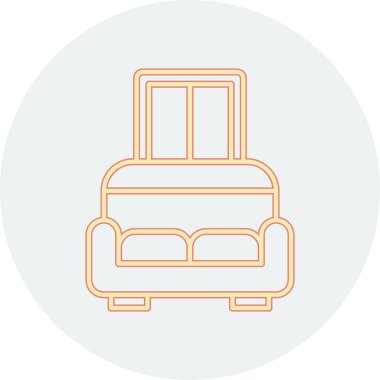 bagaj vektör simgesi modern basit illüstrasyon