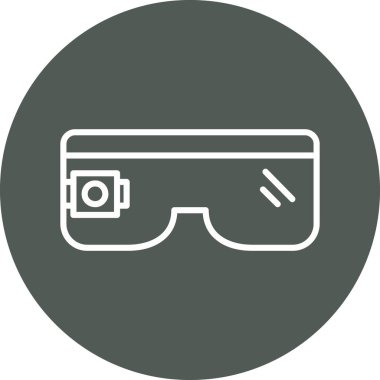 Modern simgenin vektör illüstrasyonu