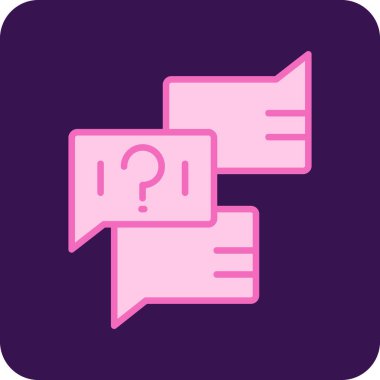 ileti ikonu vektör illüstrasyonu