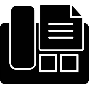 Beyaz arkaplanda izole edilmiş dizin simgesi ve vektör illüstrasyonu