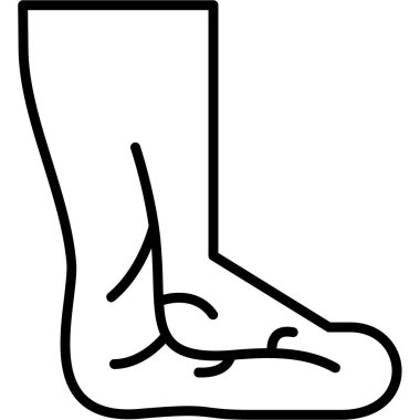 Ayakkabı. Web simgesi basit illüstrasyon