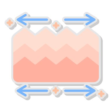 Düz biçimli ok yönü simgesi