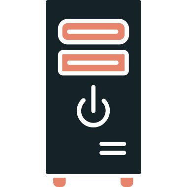 veri depolama vektör çizgisi simgesi