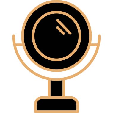 mikrofon simgesi vektör illüstrasyonu