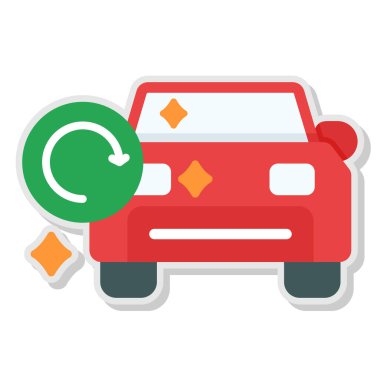 Araba Yıka vektör simgesi