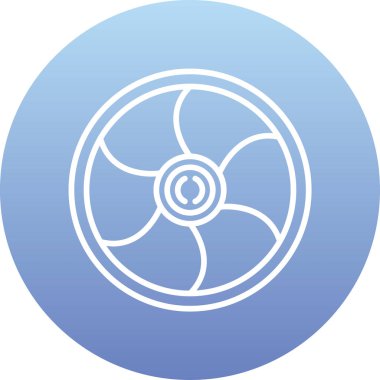 Güzel bir çiçeğin vektör çizimi