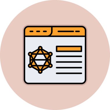 seo modern simgesinin vektör illüstrasyonu