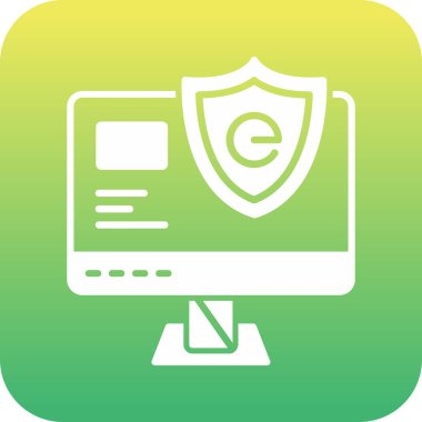 seo modern simgesinin vektör illüstrasyonu