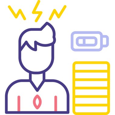 Ağ simgesi. Yeni yılın basit tasarımı