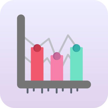 ticari grafik vektör simgesi