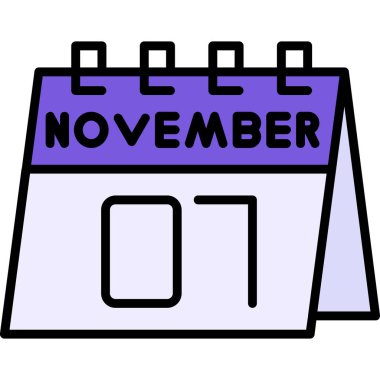 Kasım 18 takvim simgesi, takvim günü simgesi