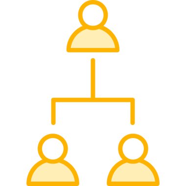 İnsanlar simgesi. Vektör çizim