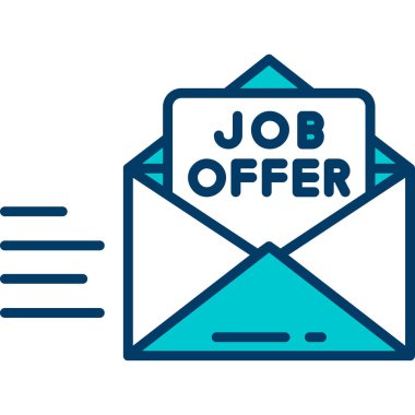 iş önerisi simgesi beyaz arkaplanda izole edildi. vektör illüstrasyonu