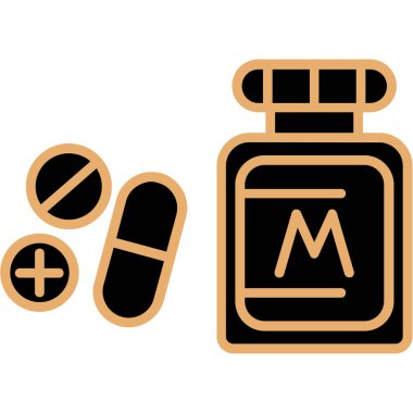 İlaç tedavisi simgesi