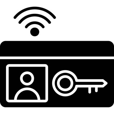 kredi kartı simgesi, basit vektör çizim