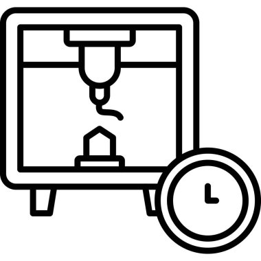 dağıtım lojistik simgesi
