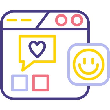 ileti sohbet simgesi - özet biçimi