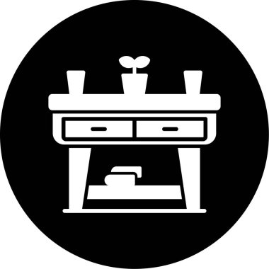 Yiyecek ve içeceğin vektör simgesi