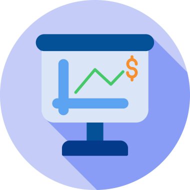 iş büyümesi simgesi basit illüstrasyon