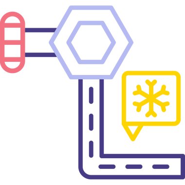 seo modern simgesinin vektör illüstrasyonu