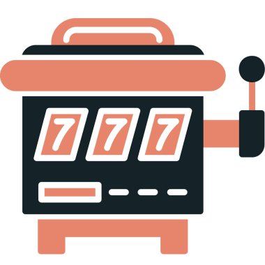 atm düz vektör simgesi