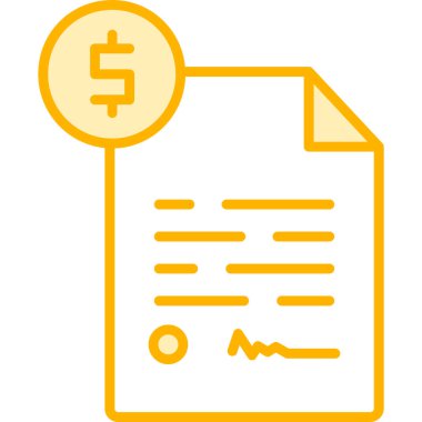 finansal simge vektör illüstrasyonu