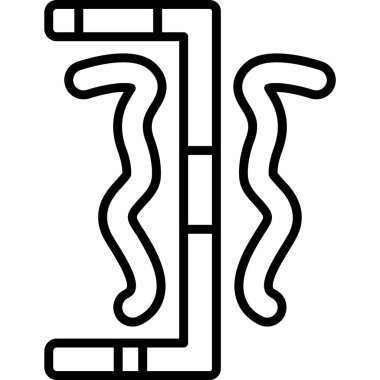 Yüzme havuzu simgesi, taslak biçimi