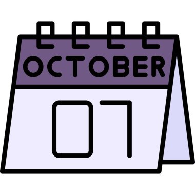 18 Ekim - takvim simgesi - takvim, simge