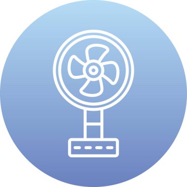 Hayran. Web simgesi basit illüstrasyon