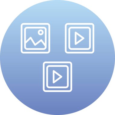 Seo simgesinin vektör illüstrasyonu