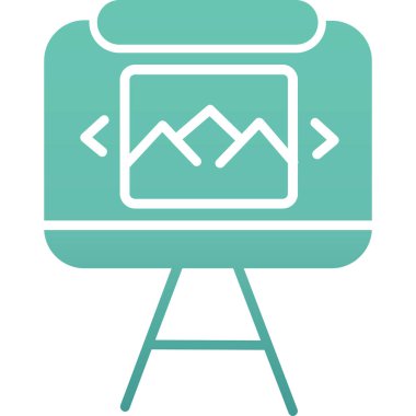 Sunum Simgesi Moda Biçiminde İzole Arkaplan