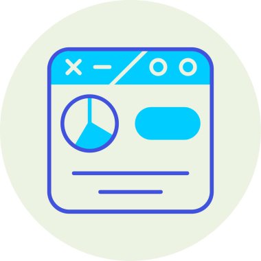 seo modern simgesinin vektör illüstrasyonu