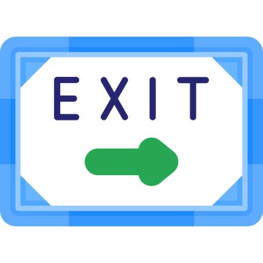 çıkış vektör simgesi