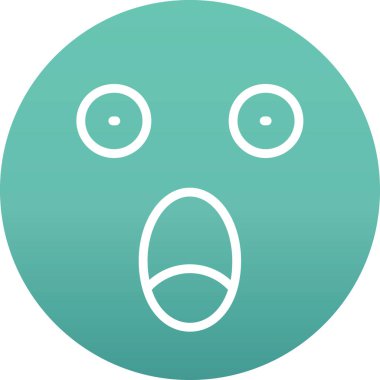 düz biçimli kızgın yüz simgesi simgesi