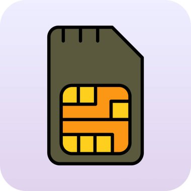 Sim kart simgesi, özet biçimi