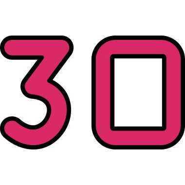 30 numaralı simge tasarımı