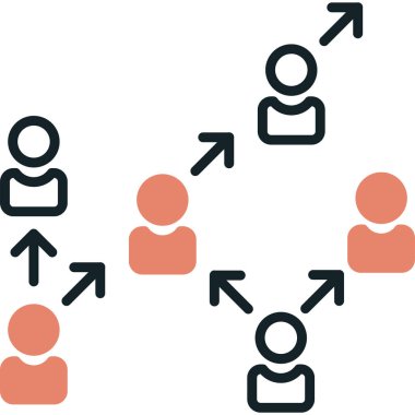 şebeke. Web simgesi basit illüstrasyon