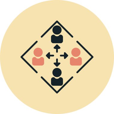 seo modern simgesinin vektör illüstrasyonu