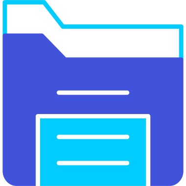 Dosya. Web simgesi basit illüstrasyon