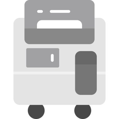 ofis simgesi, vektör illüstrasyonu