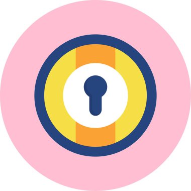 Anahtar. Web simgesi basit illüstrasyon