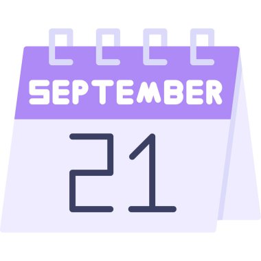 Eylül 20 simge tasarımı, takvim simgesi