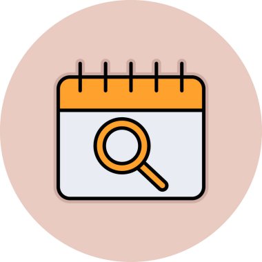 Arama simgesi, vektör illüstrasyon tasarımı