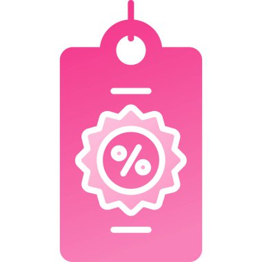 etiket indirimi simgesi. vektör illüstrasyonu