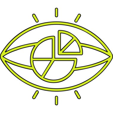 Güneş ikonu. vektör illüstrasyonu