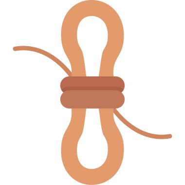 İp. Web simgesi basit illüstrasyon