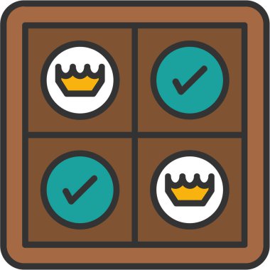 oyun simgesi vektör çizimi