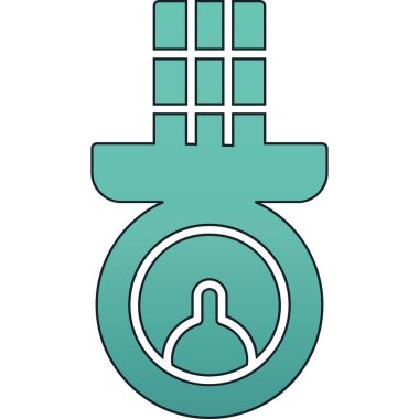 Güzel Bell vektör satırı simgesi