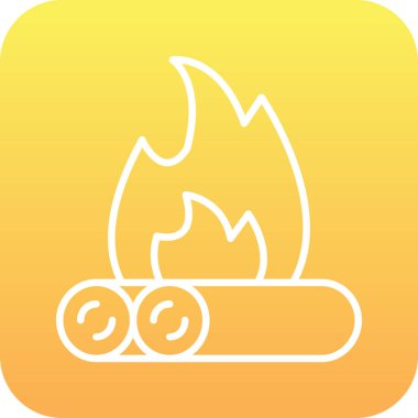 Simge vektör resimlemesini ateşle