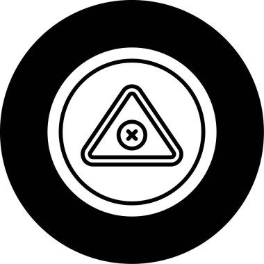 triangle vector icon design